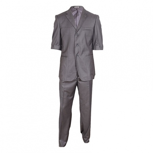 Gray Plain Men Safari Suit, Cotton at Rs 500/piece in Bengaluru | ID:  27375094833