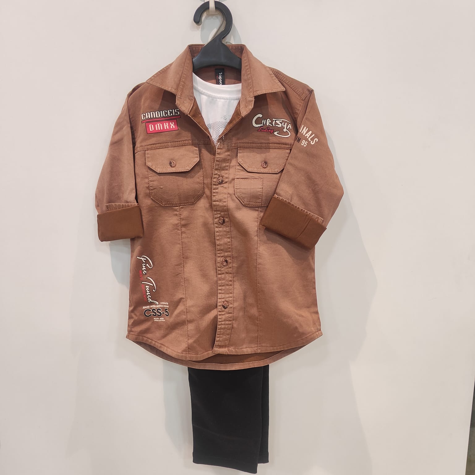 brown jean