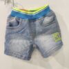 Kids Light Blue Denim Shorts with Elastic Waistband | Stylish Summer Shorts for Boys