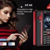 KARBONN K9 4G Dual SIM, 2.4"LCD,2000mAh Battery,Youtube,Facebook,2MP,SDCard upto128GB